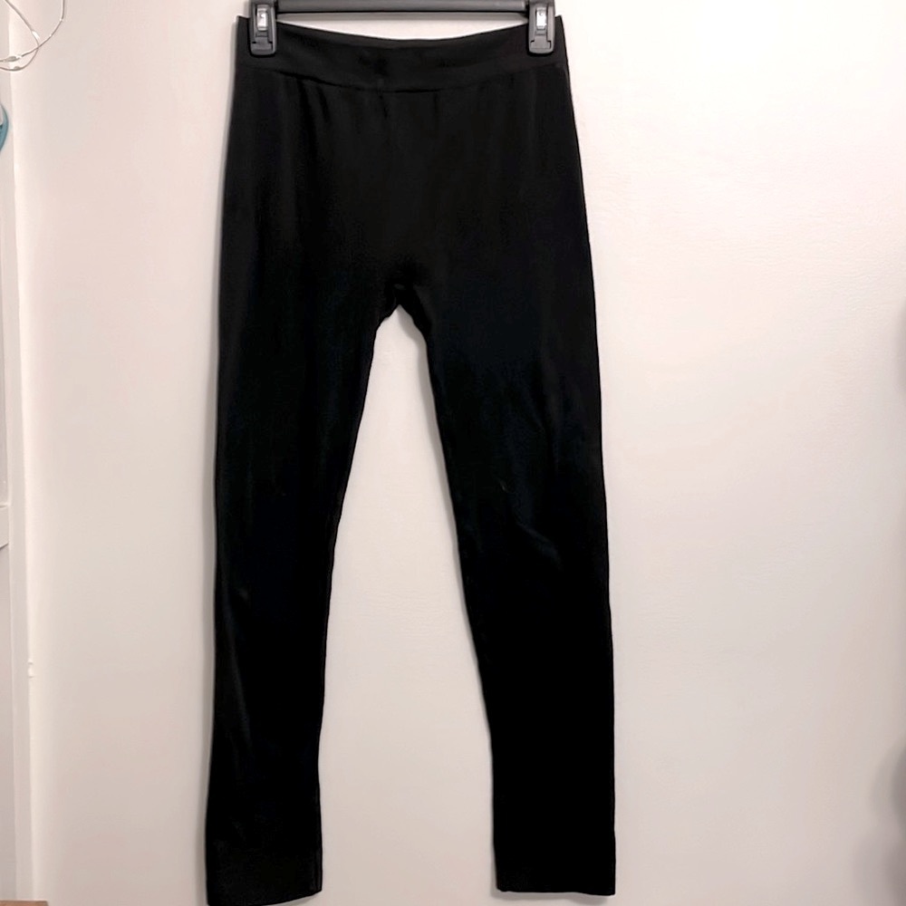 WOMENS S/M BLACK ONE STEP UP LEGGINGS